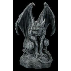 Gargoyle sitting on Stone