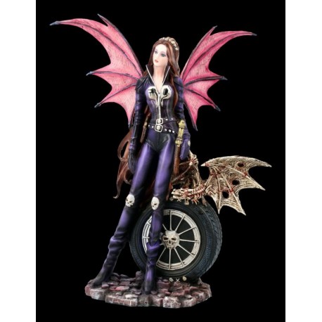 Fairy-Naira with Skeleton Dragon