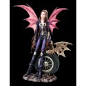 Fairy-Naira with Skeleton Dragon