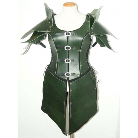 Kožené Fantasy Brnění Princezna