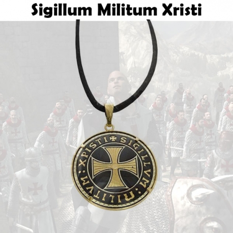 Templářský Kříž Náhrdelník