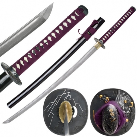 Raijin Katana Thunder God Purple