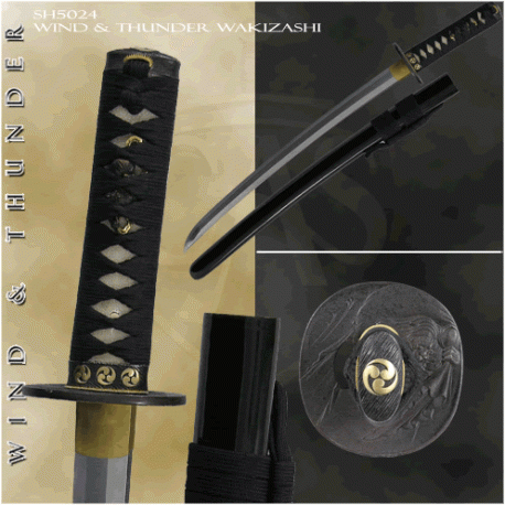 Hanwei Wind and Thunder Wakizashi SH5024