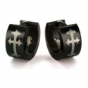 Gothic Náušnice Black