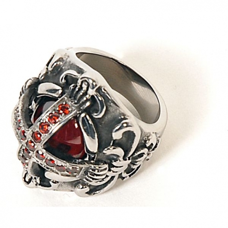 Gothic Prsten Crown