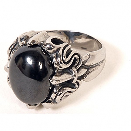 Gothic Prsten Black