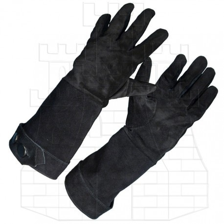 Rytířské Rukavice Kožené