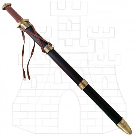Vikingský meč s pochvou