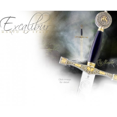 Excalibur-Meč Krále Artuše Zlatý a Stříbrný