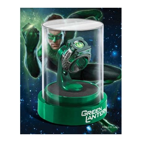 Green Lantern Prsten a Vitrína