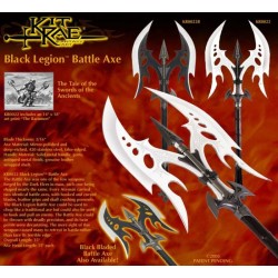 Kit Rae Black Legion Battle Axe Black