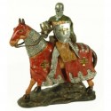 Soška Rytíř Templář na Koni 31cm