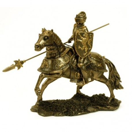 Soška Rytíř na Koni 21cm
