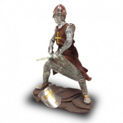 Soška Rytíř Templář 36 cm Útok