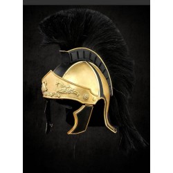 Řecko Římská Helma Černý Chochol