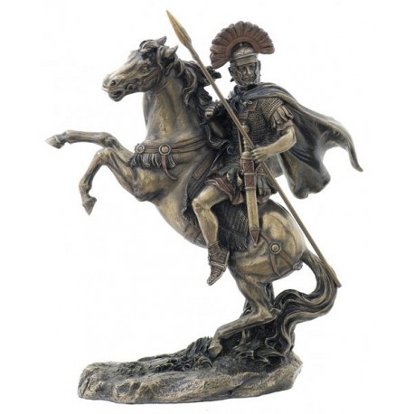 Soška Římský Centurion na Koni