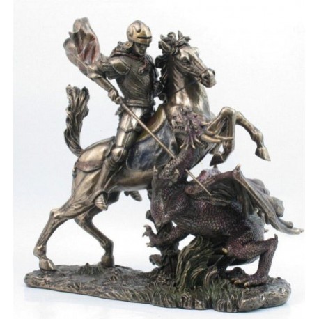 Soška Svatý Jiří s Drakem