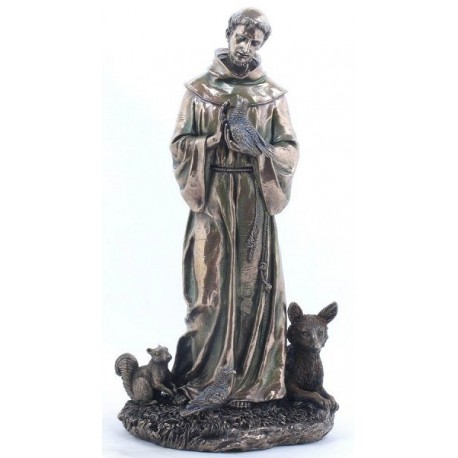 František z Assisi Soška