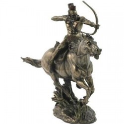 Soška Indián Mohykán