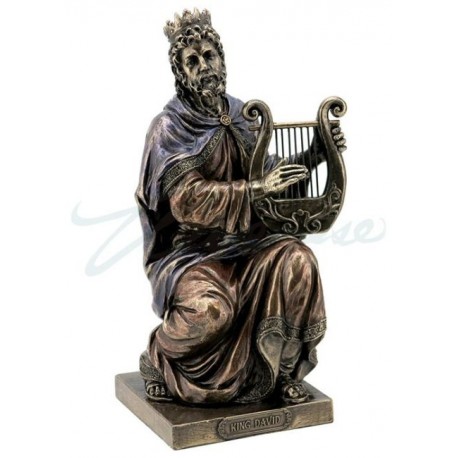 Král David s Lyrou