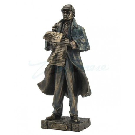 Sherlock Holmes Soška