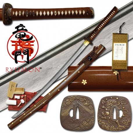 Ryumon Raijin Brown Katana RY-3039R