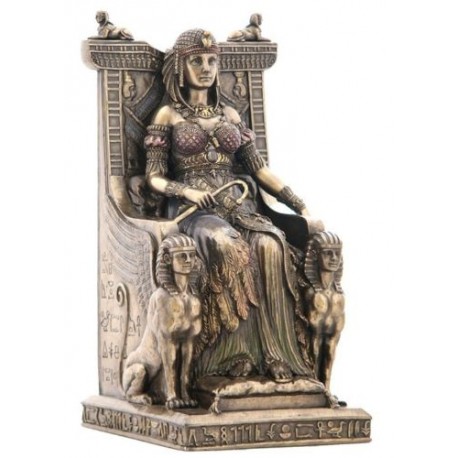 Nefertiti a Trůn Soška