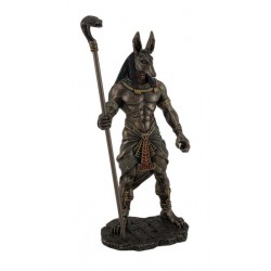 Soška Anubis s kobrou