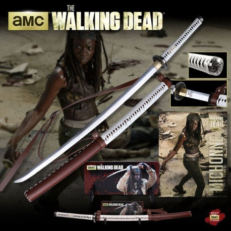 Katana Meč Michonne z Walking Dead Limitovaná Edice