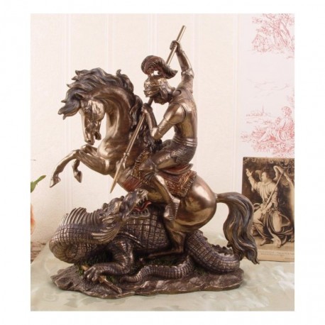 Soška Svatý Jiří a Drak