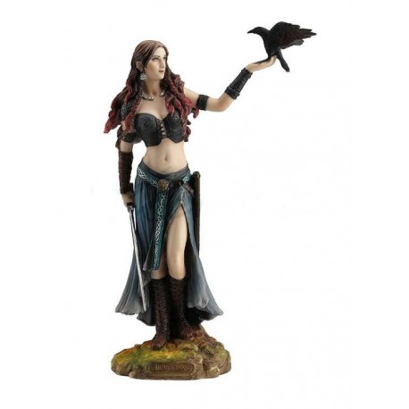 Morrigan keltská bohyně barevná