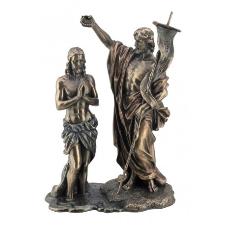 Jan Křtitel a Ježíš soška