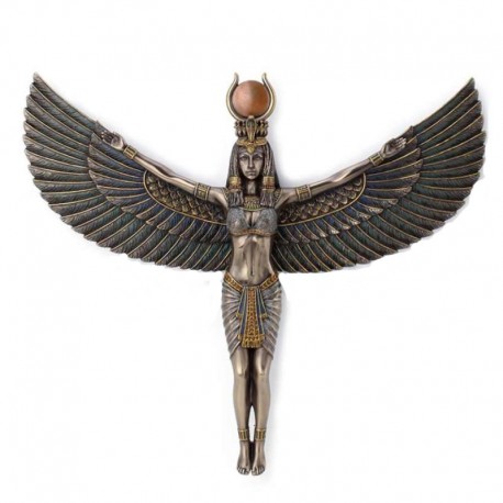 Eset egyptská bohyně soška