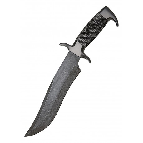 Gil Hibben nůž Highlander Bowie damaškový