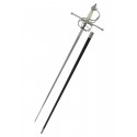 Swept Hilt Rapier bone grip