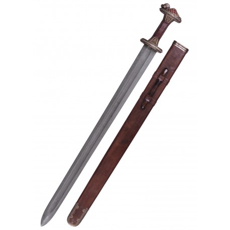 Vendel vikingský meč damaškový